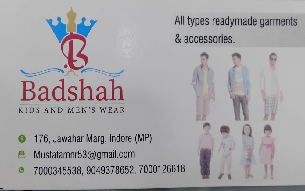 Badshah kids and man's wear Badshah kids and man's wear