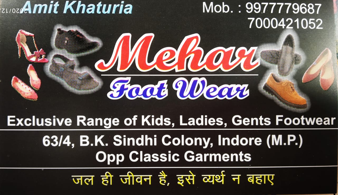 MEHAR FOOTWEAR MEHAR FOOTWEAR