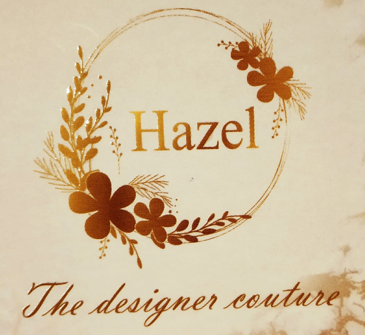 HAZEL THE DESIGNER COUTURE HAZEL THE DESIGNER COUTURE
