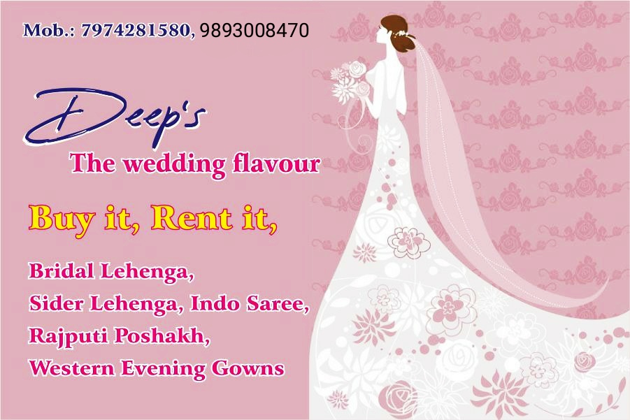 DEEP'S THE WEDDING FLAVOUR DEEP'S THE WEDDING FLAVOUR