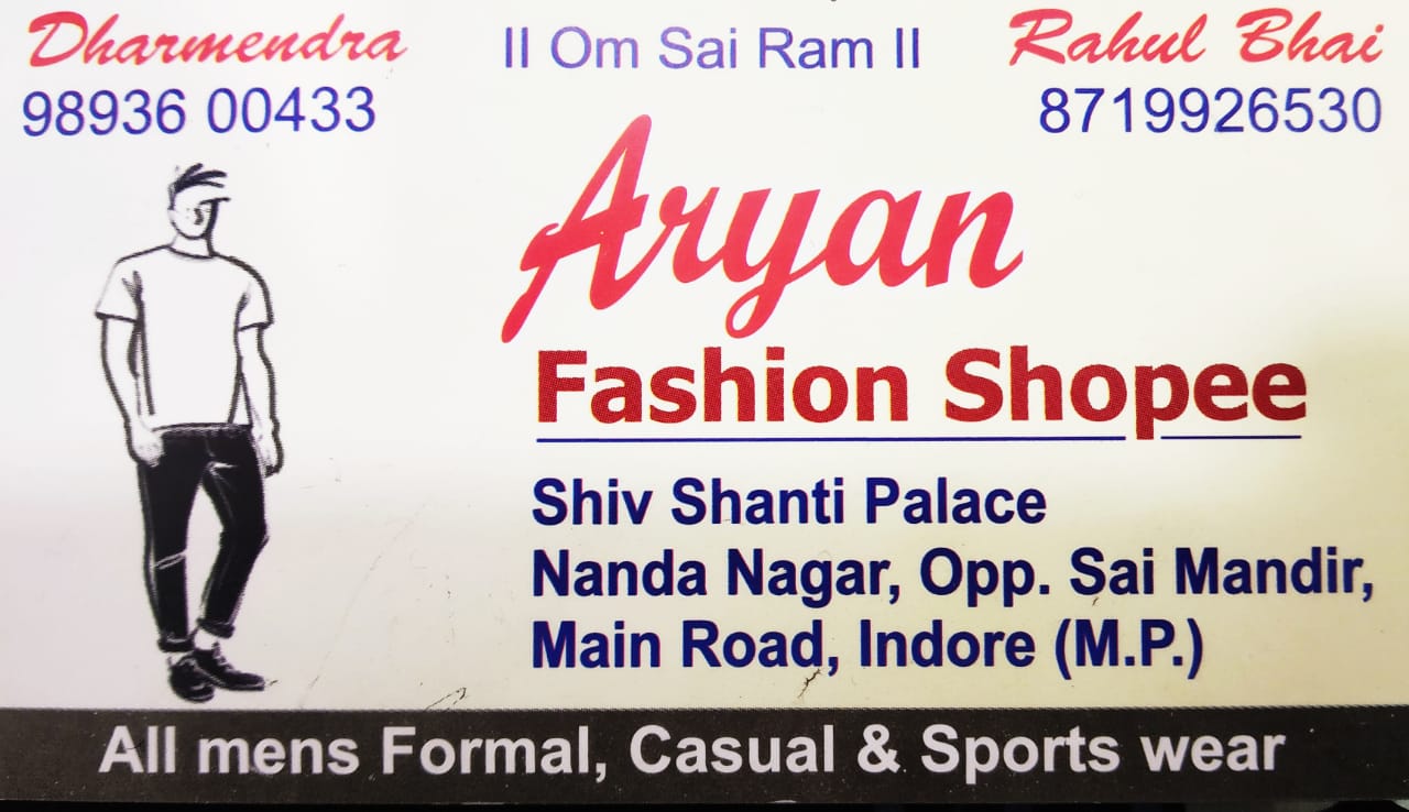 ARYAN FASHION SHOPEE ARYAN FASHION SHOPEE