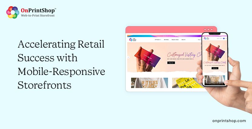 Mobile-Responsive Retail Storefront for Print Shops