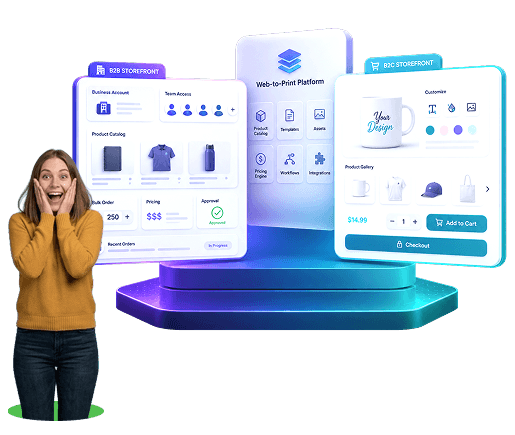 B2B vs. B2C Web-to-Print