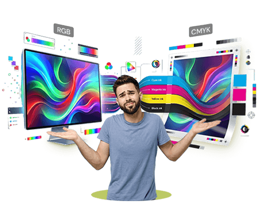CMYK vs RGB Printing for Web-to-Print Businesses