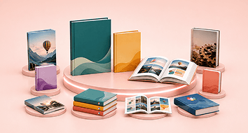 Print-on-demand books and publications