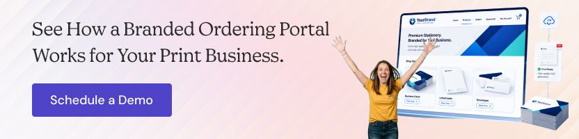 How a Branded Ordering Portal Works for Your Print Business