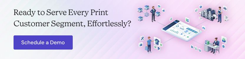 Schedule demo with OnPrintShop for all print segments