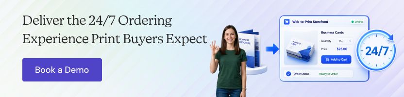 Provide 24/7 Online Ordering for Print Buyers