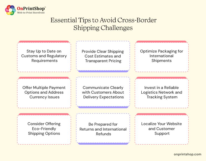 Tips to Avoid W2P Cross-Border Shipping Challenges