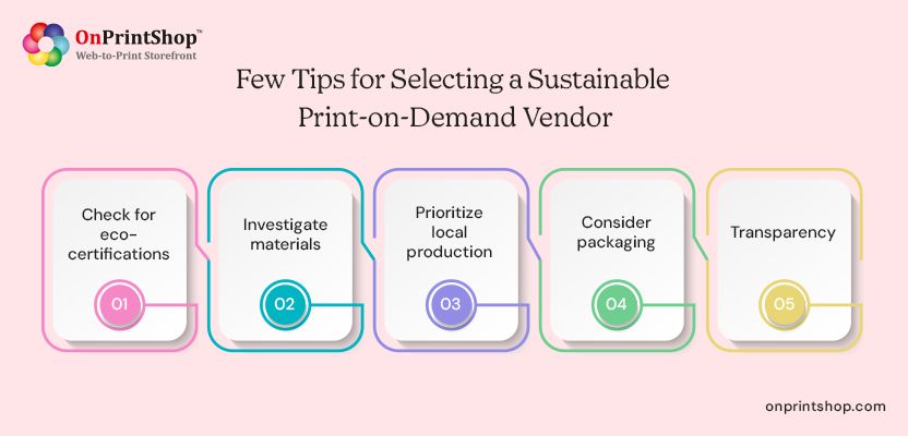 Tips to Choose Eco-friendly POD Vendor