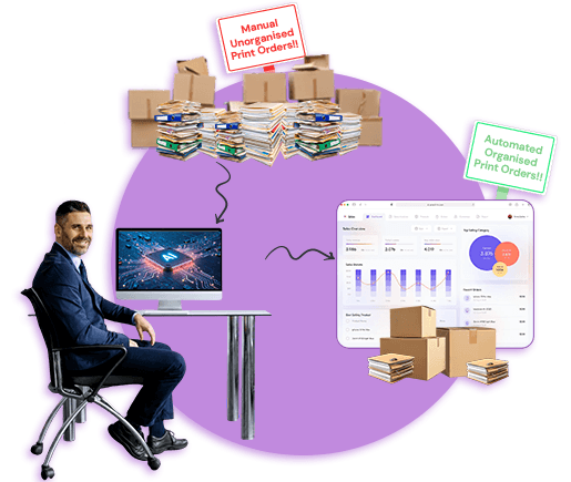 AI in print on demand business