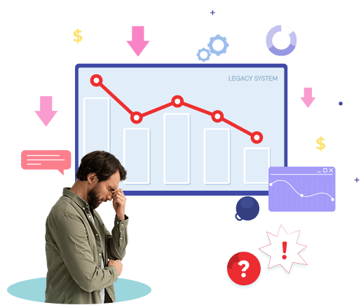 Legacy systems limiting print growth