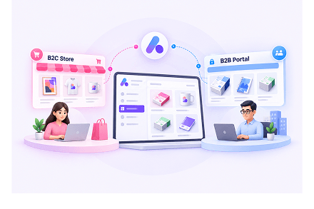 For Hybrid B2B and B2C Print Businesses