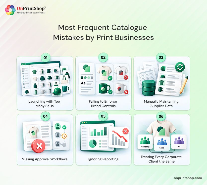 Commonly Made Online Merchandise Catalogue Mistakes