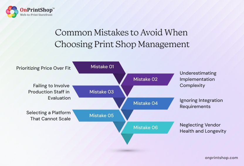 print shop management software mistakes