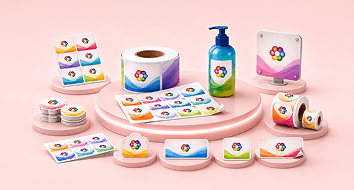 Custom label and sticker printing