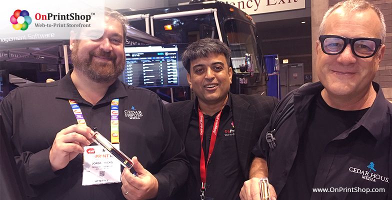 Onprintshop Successfully Attends Print® 18 and Is Proudly Recognized As A Red Hot Technology