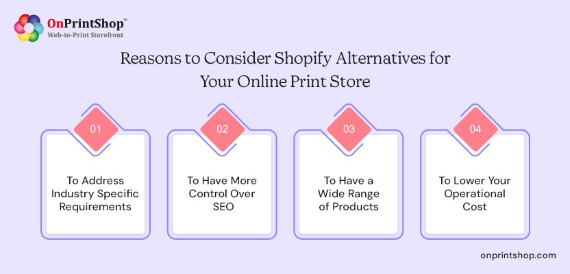 Reasons to choose Shopify alternatives