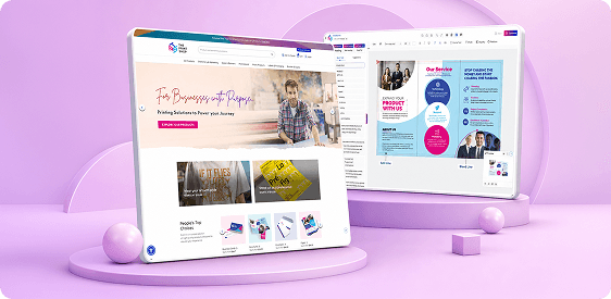 B2C Web to Print Storefront