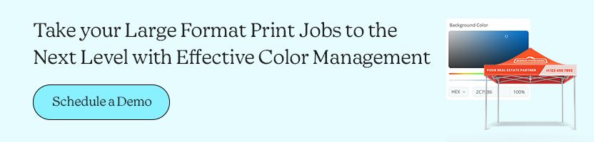 Take your Large Format Print Jobs to the Next Level with Effective Color Management