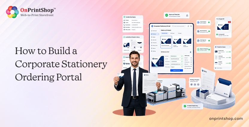 Building a Corporate Stationery Ordering Storefront with OnPrintShop