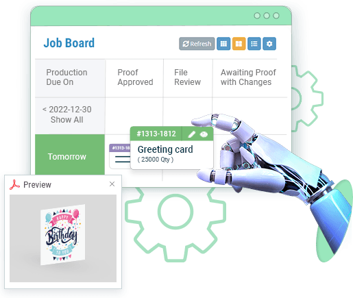 Automate Custom Print Business
