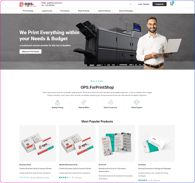 B2B Print Sellers