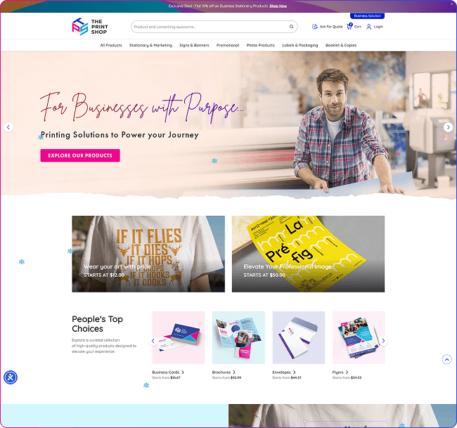 B2C Print Sellers