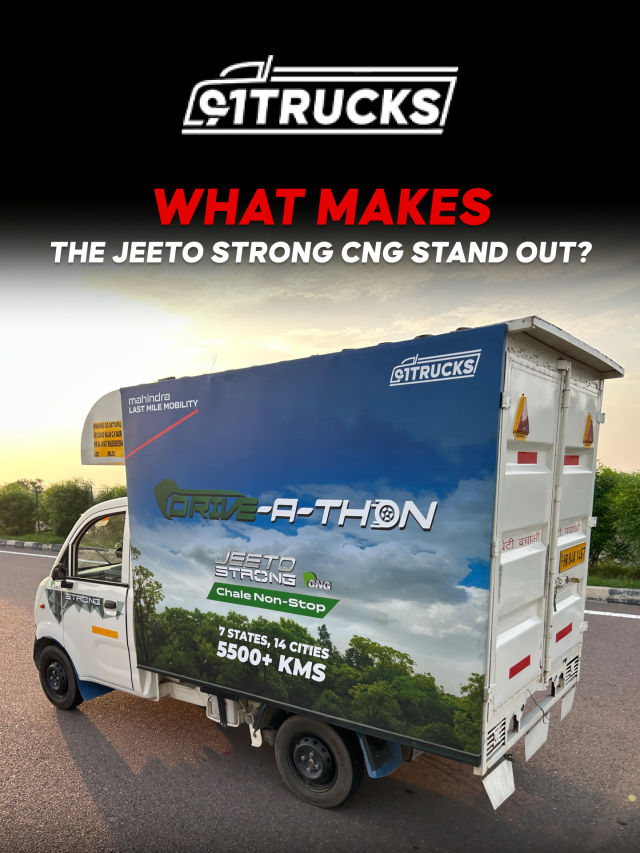 WHAT MAKES THE JEETO STRONG CNG STAND OUT?