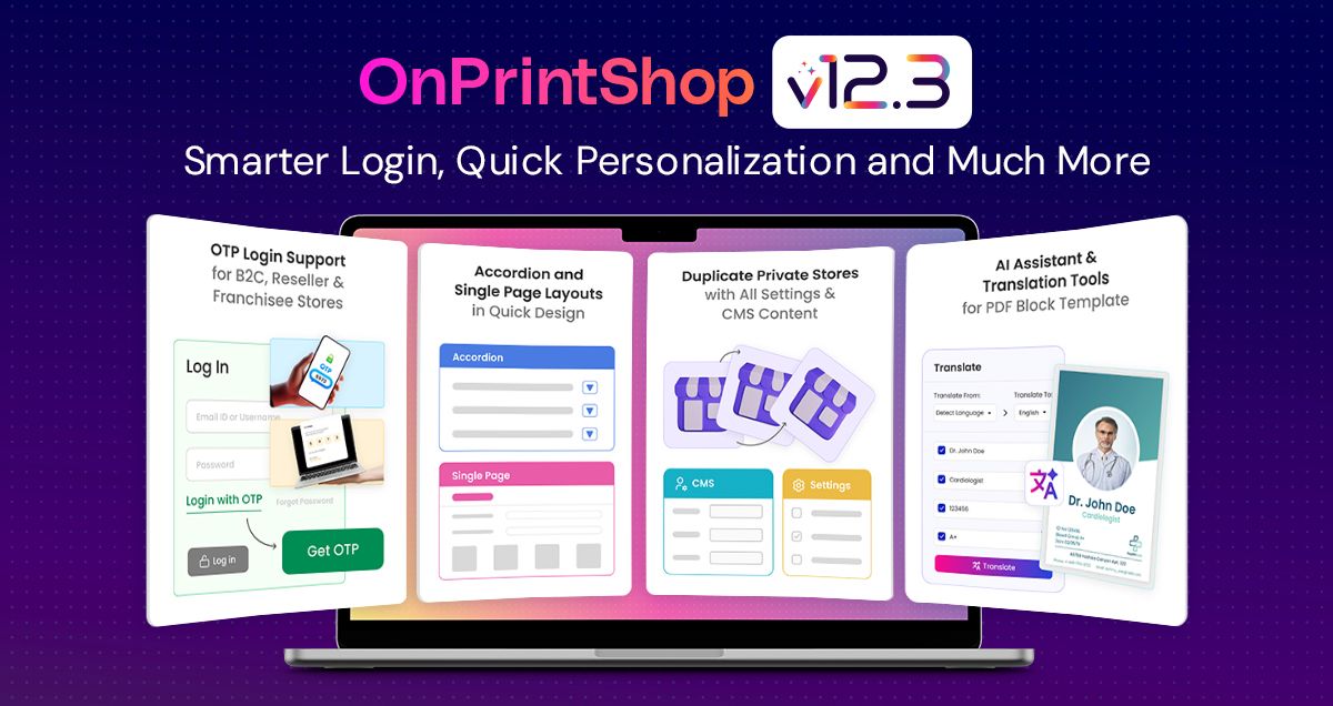 OnPrintShop v12.3 for Streamlining Print Business Workflows