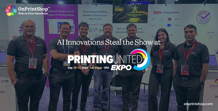 OnPrintShop Team at Printing United Expo