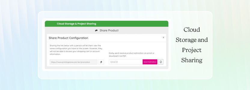 Cloud storage & Project sharing