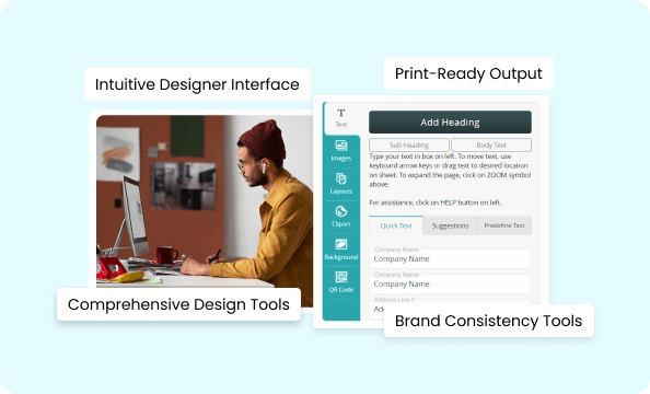 Personalization of brochures with ease 