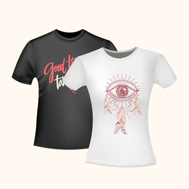 Half Sleeves Tshirts for Men & Women