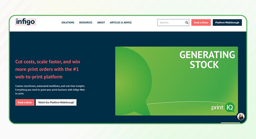 Infigo Web to Print Provider