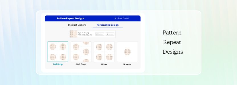 Repeat pattern designs