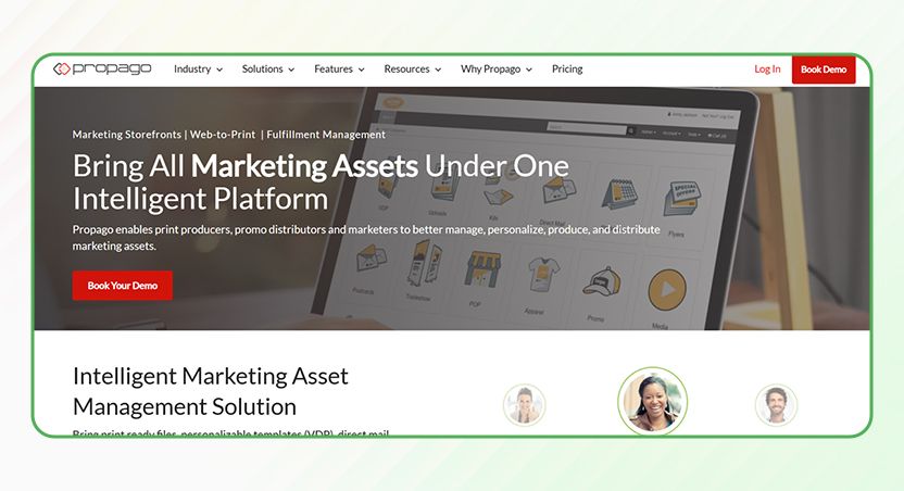 Propago Marketing Asset Management Platform