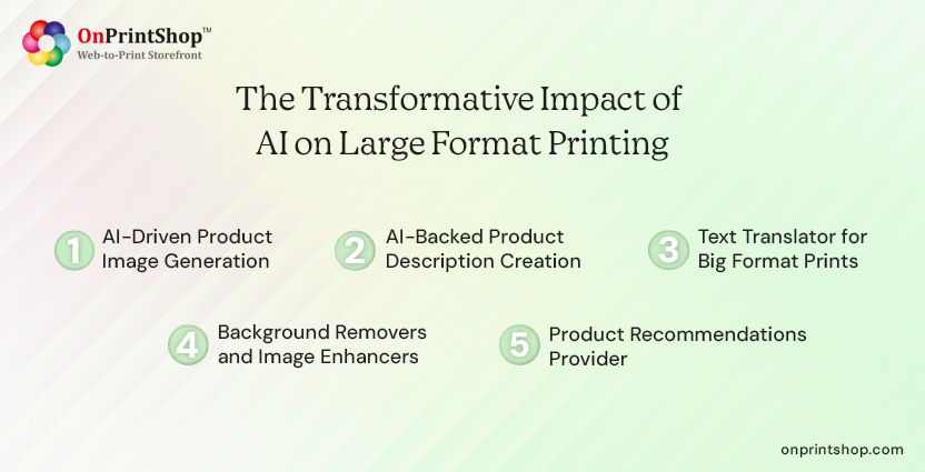 AI in large format printing