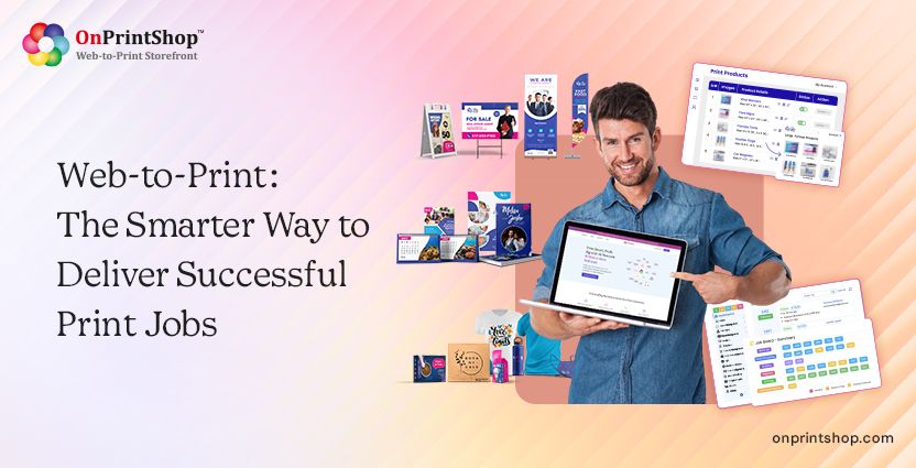 Smart web to print workflow
