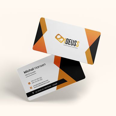 Round Cornered Business Cards