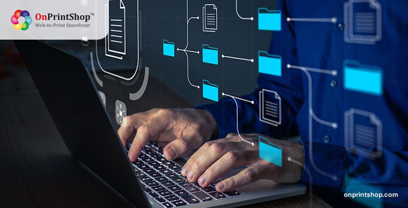 Web to Print Solves Storage