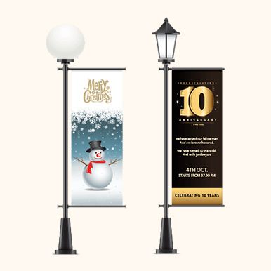 Vinyl Pole Banners