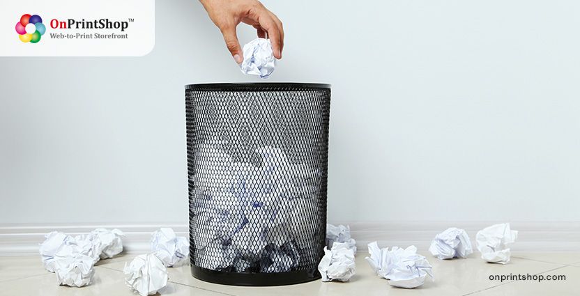 Web to Print's Waste Management