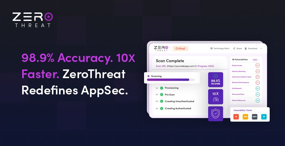 ZeroThreat’s AI-Powered DAST is Now 98.9% Accurate and 10X Faster