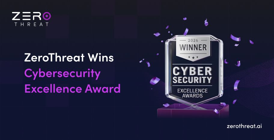 ZeroThreat Wins Cybersecurity Excellence Award for Web App Security