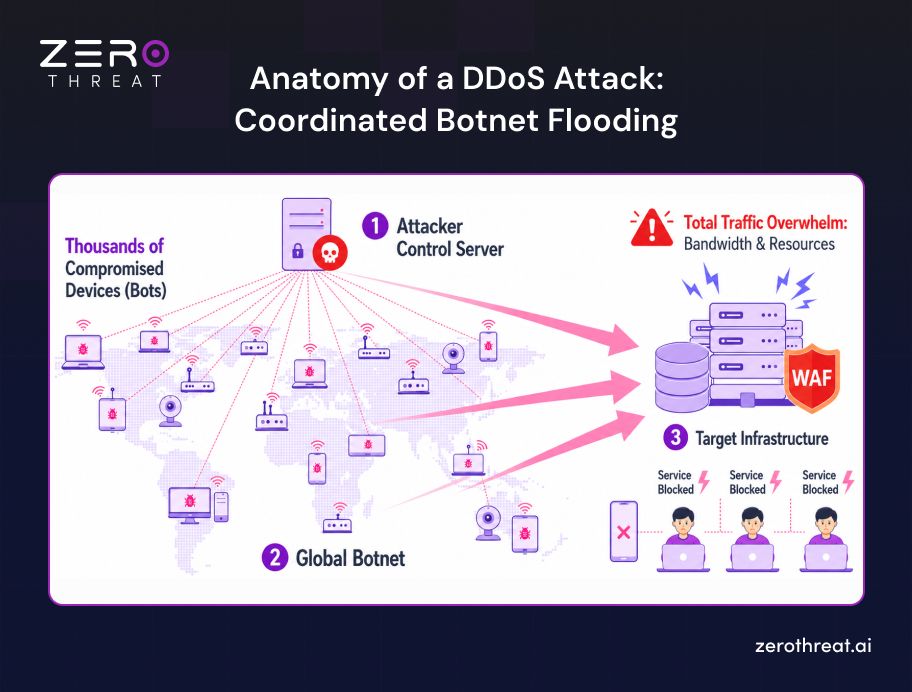 How DDoS Attack Works?