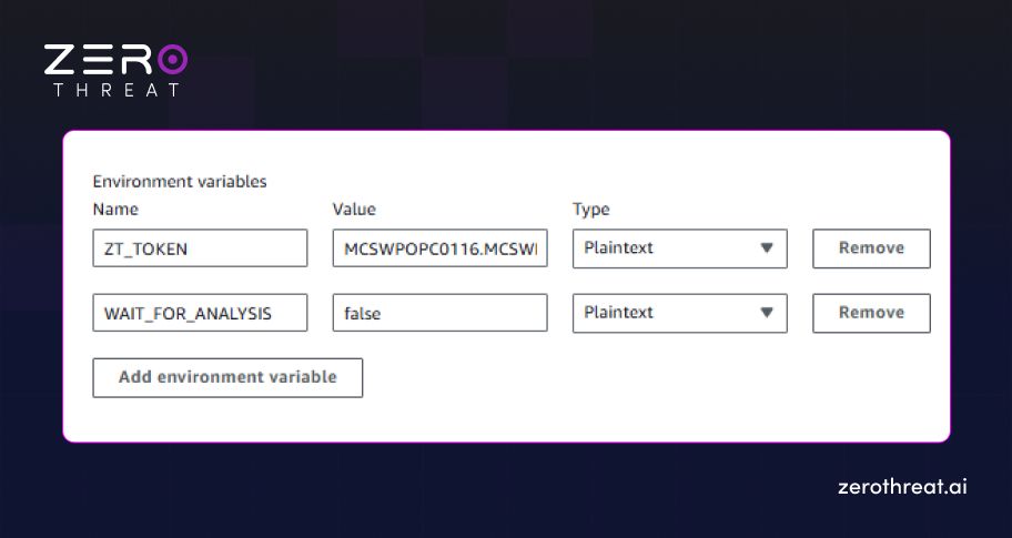 Updating Environment Variables