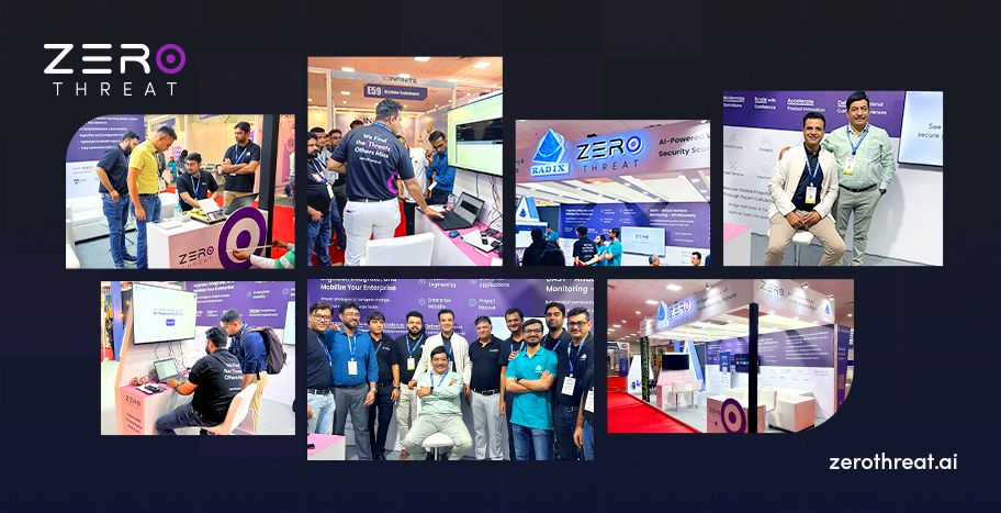 ZeroThreat Booth at Tech Expo Gujarat 2024