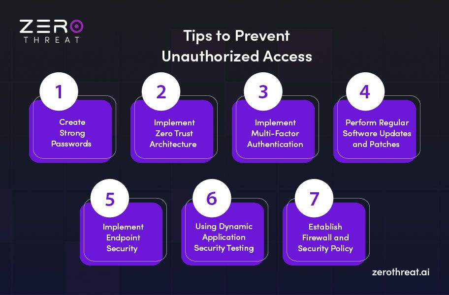 Unauthorized Access Prevention Tips