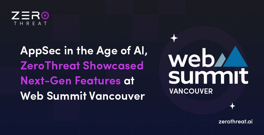 ZeroThreat at Web Summit Vancouver 2025